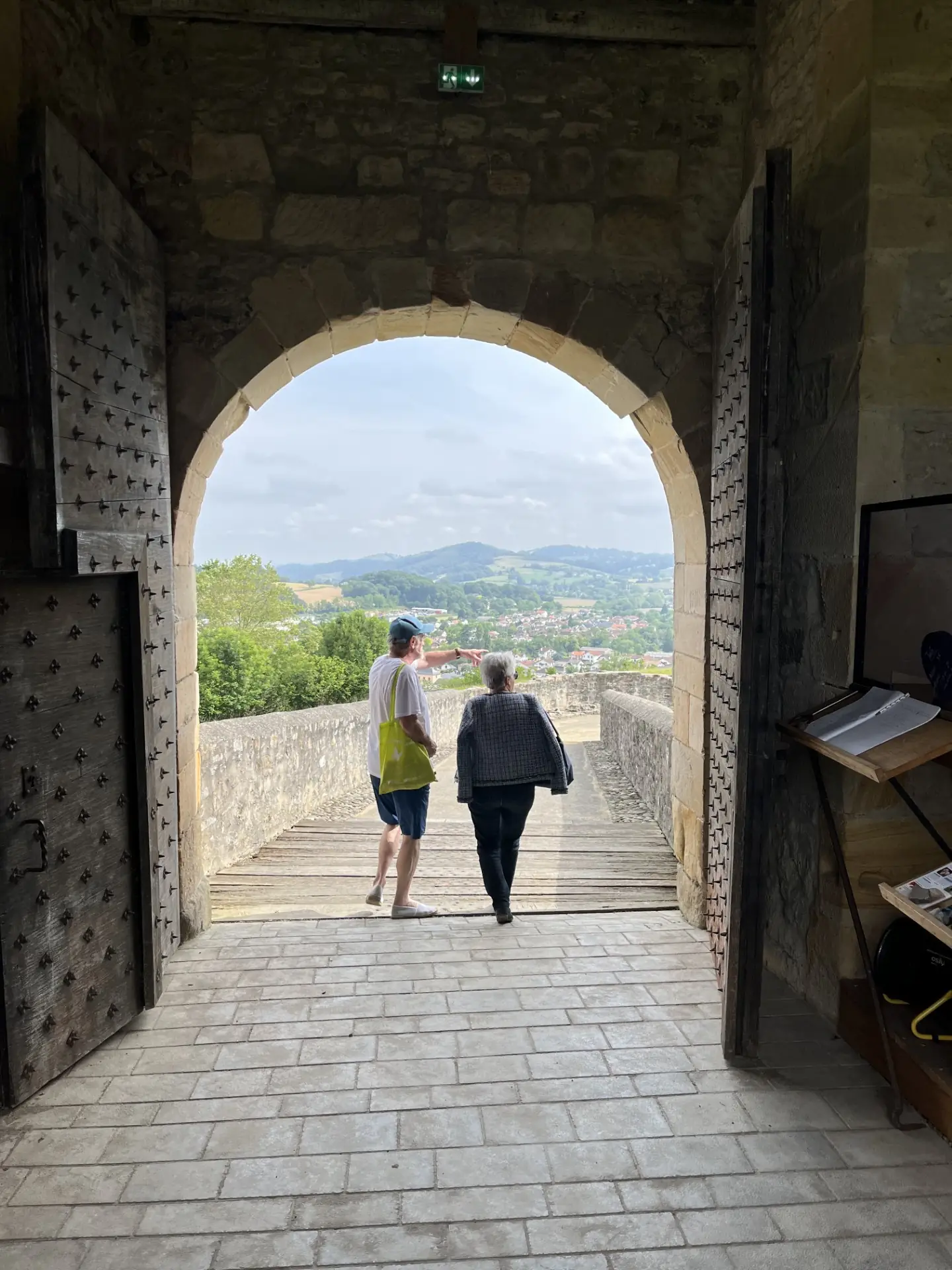 Visite guidée du château fort de Mauléon et son bourg castral