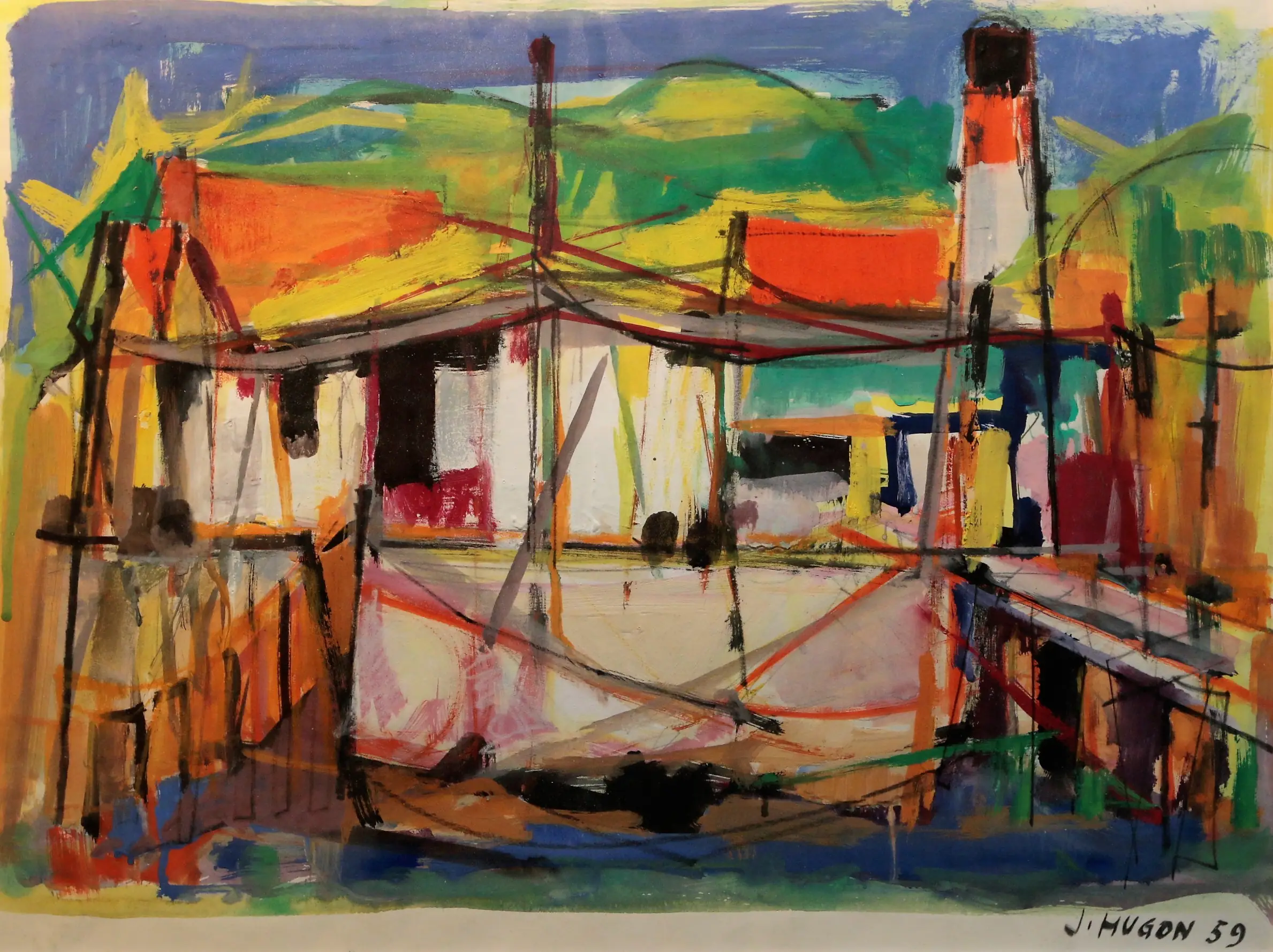 Visite guidée d'une collection de peintures