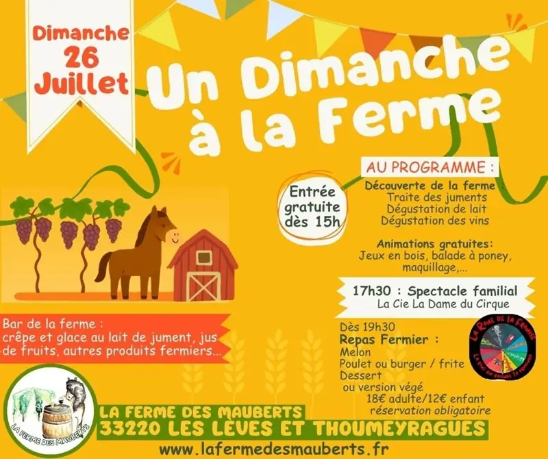Un Dimanche à la Ferme des Mauberts
