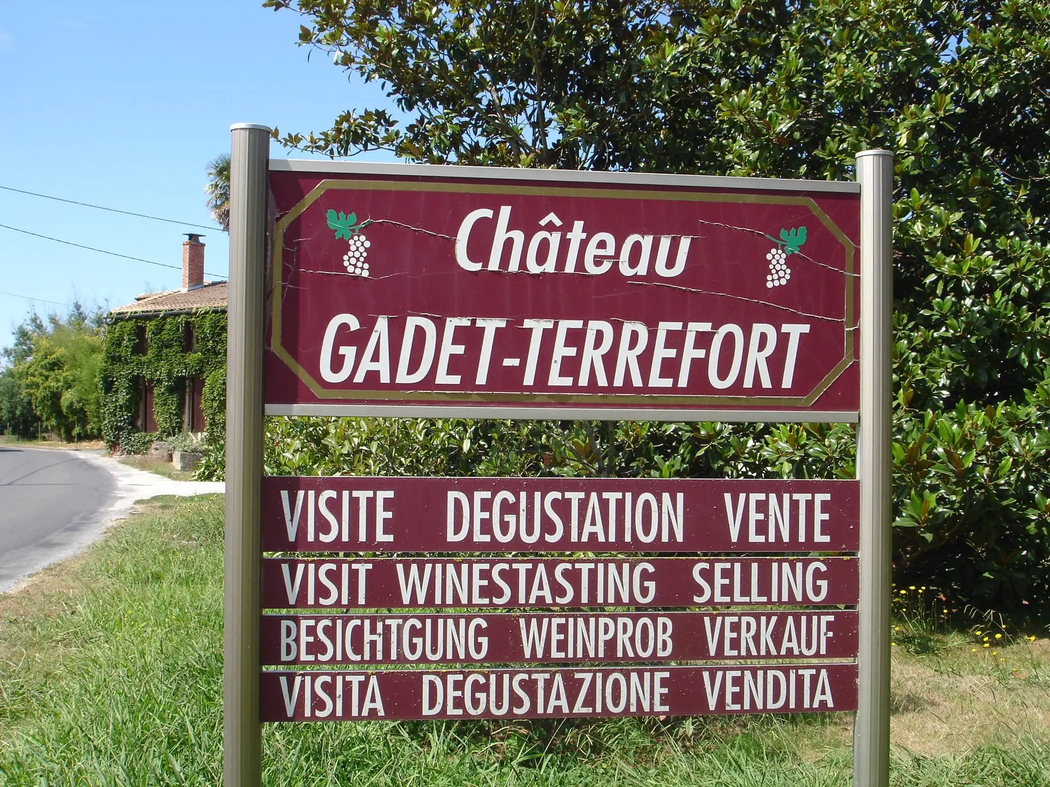 Portes ouvertes des crus artisans : Château Gadet Terrefort