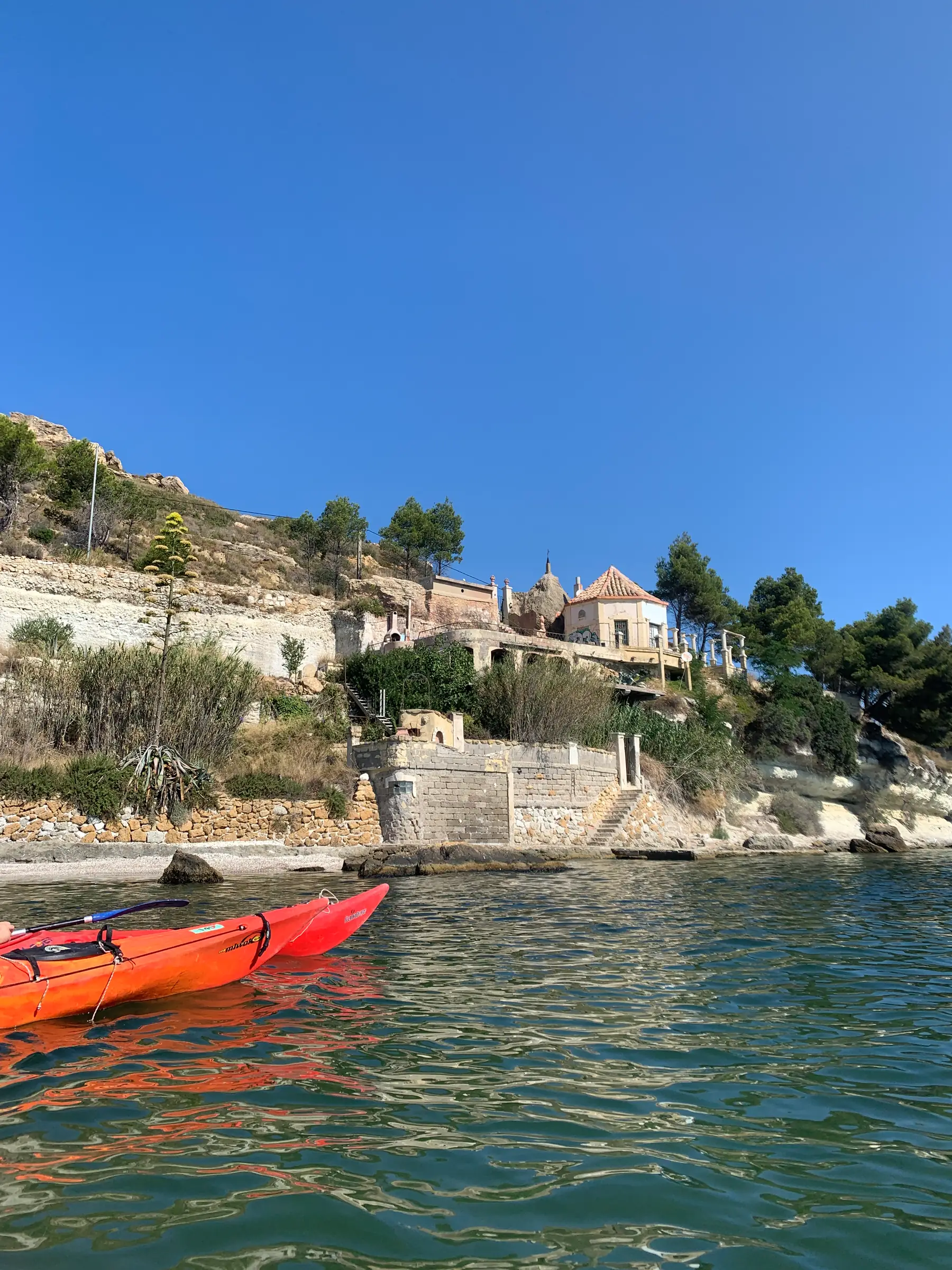 Balade en kayak sur l'Étang de Berre