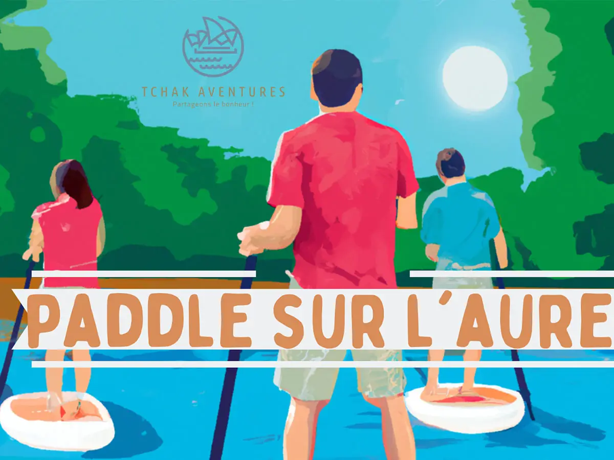 Balade en paddle/canoë-kayak sur l'Aure