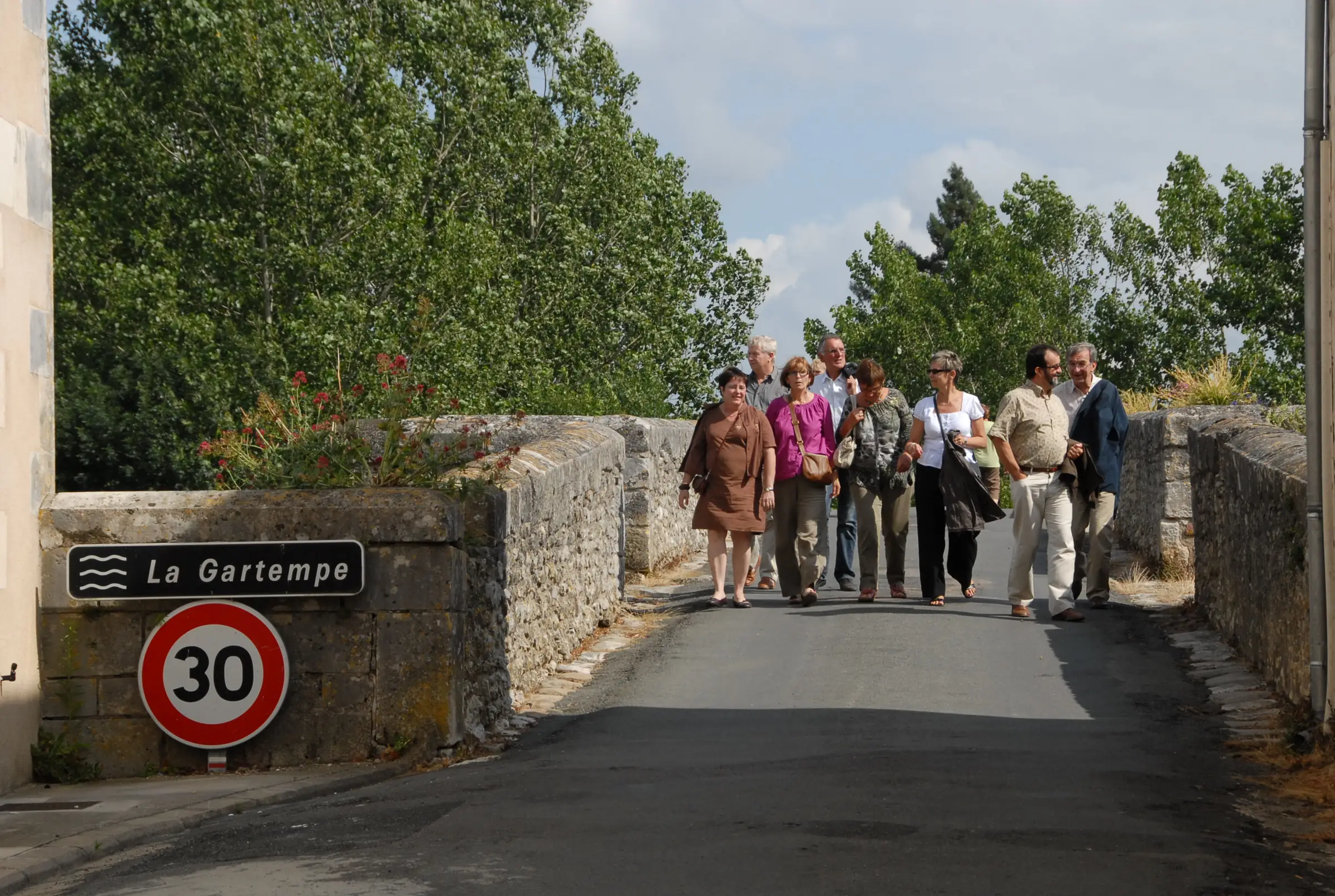 Vieux Pont de Saint-Germain et Saint-Savin