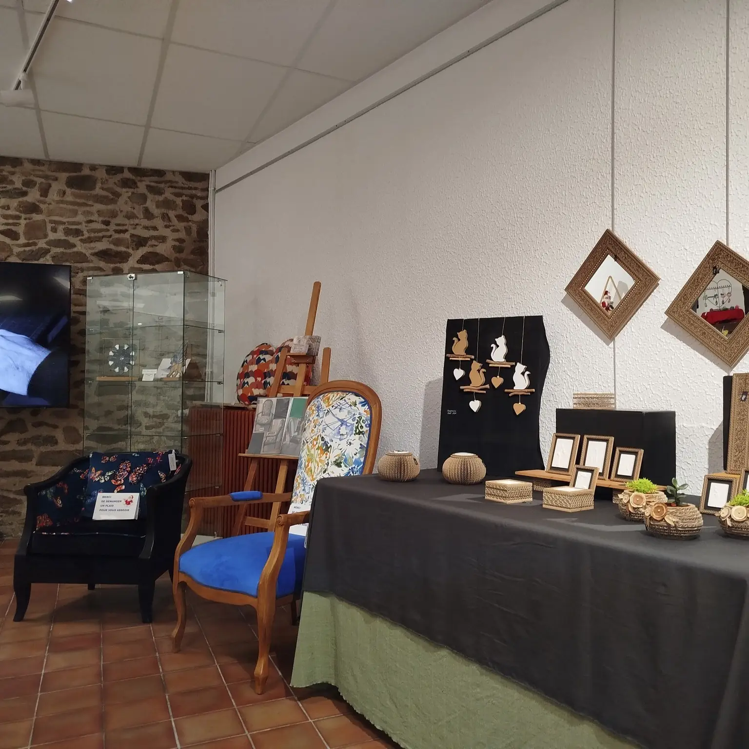 Boutique des Métiers d'Art à l'espace culturel, le Grand Saint-Léonard