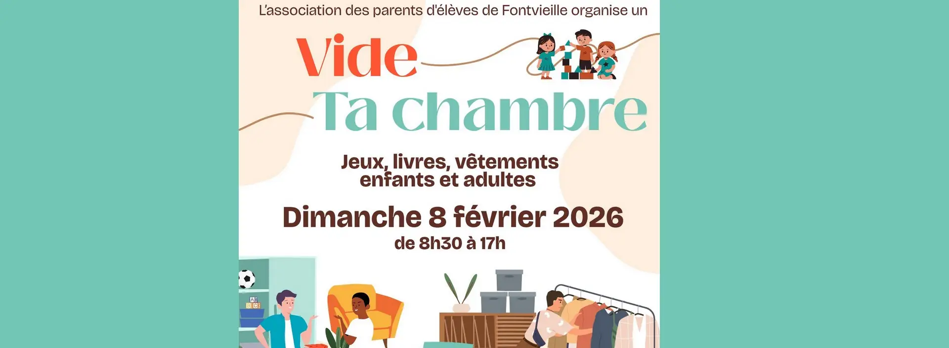 'Vide ta chambre' - organisé par l'APEF de Fontvieille