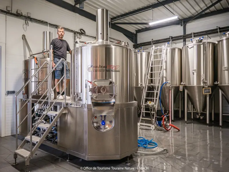 Visite du Domaine et de la brasserie de la Rodaie - Famille Morin