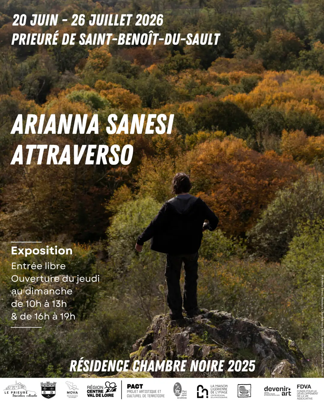Exposition "Arianna Sanesi | Attraverso"