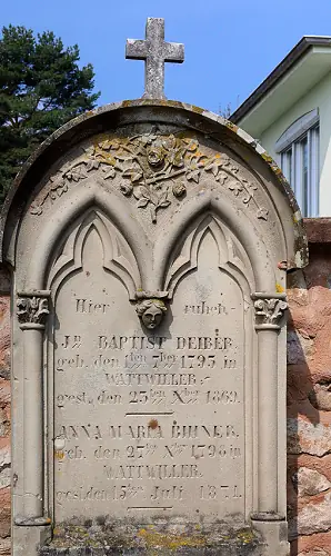 Le cimetière de Wattwiller