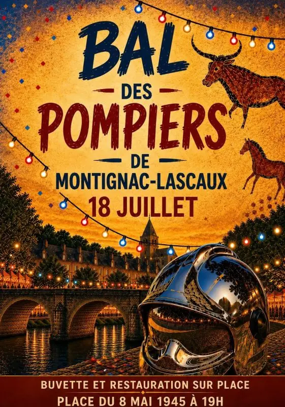 Bal des pompiers de Montignac-Lascaux