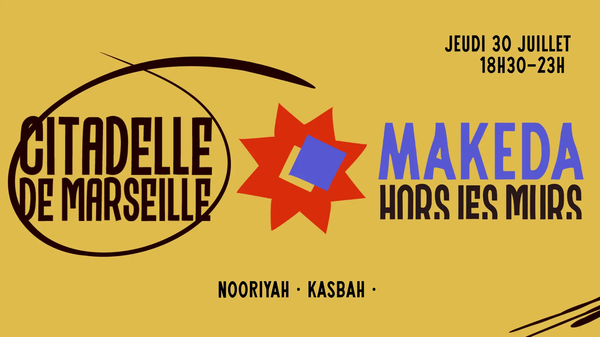 Le Makeda en juillet au fort - hors les murs
