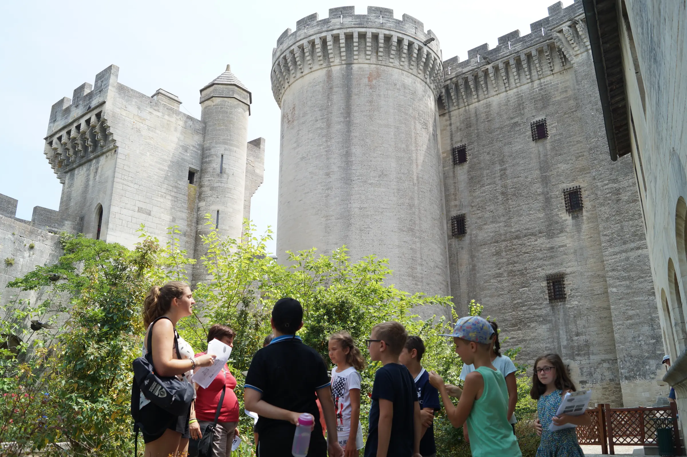 Visite - atelier "Mon Blason de Chevalier"
