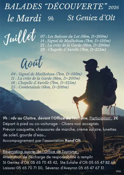 Balade découverte "La Chapelle d'Aurelle"
