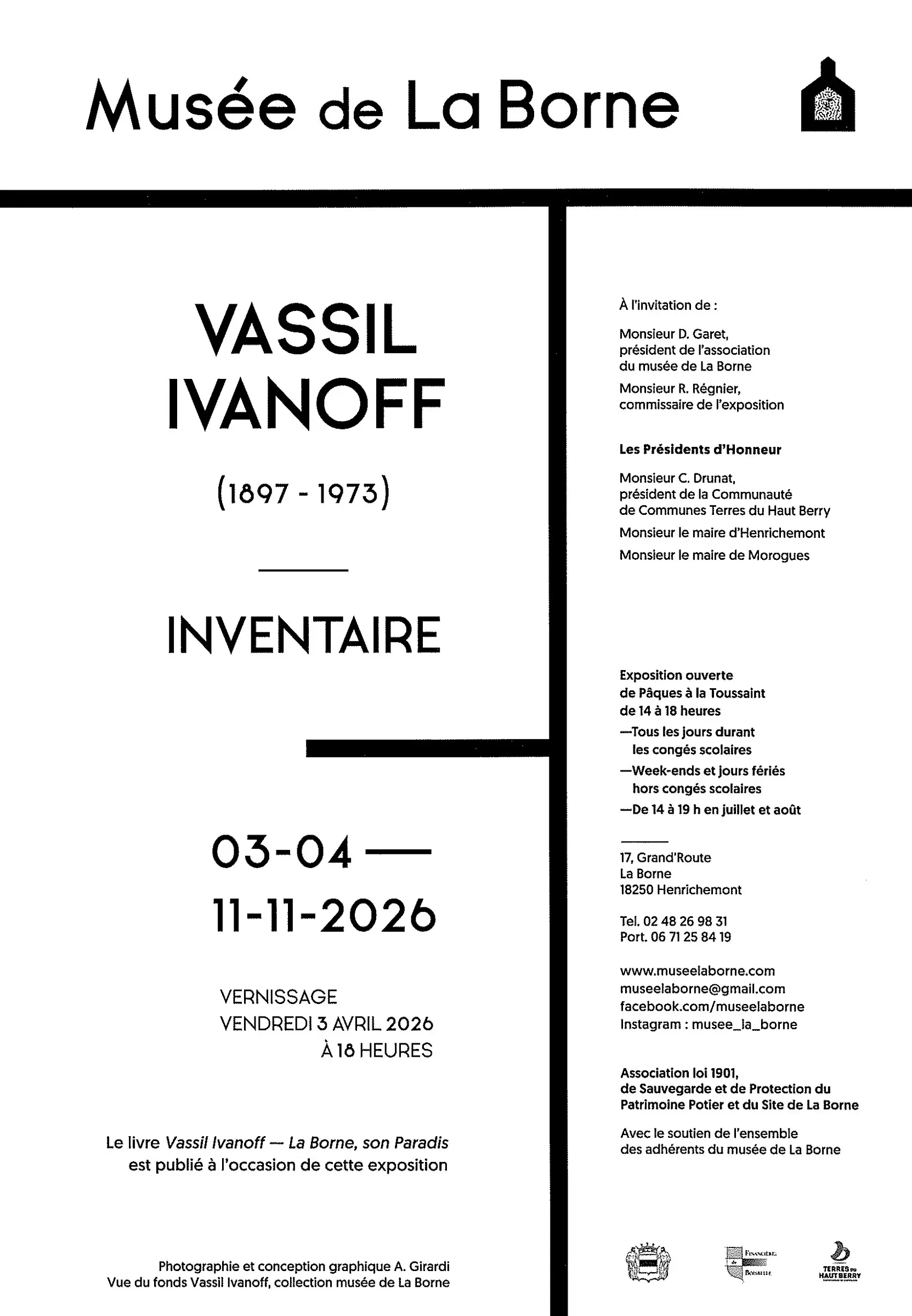 Exposition Vassil Ivanoff