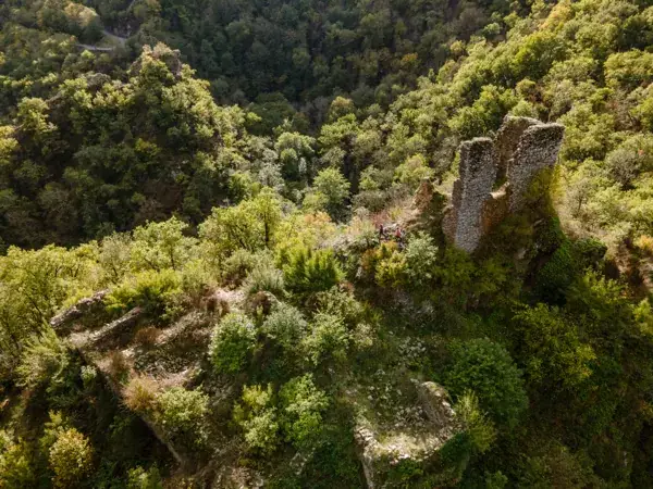 Vestiges du château de Peyroles