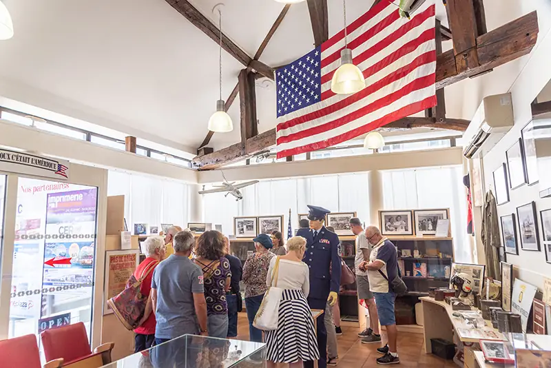 Les américains à Chateauwoo