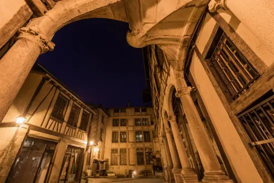 La cour du Temple