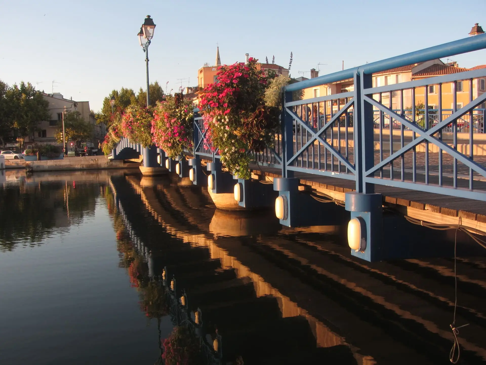 Ponts bleus de la passe Nord