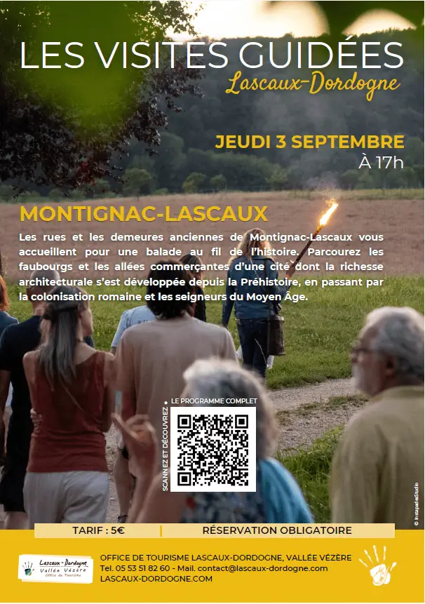Visite guidée 2026 - Montignac-Lascaux