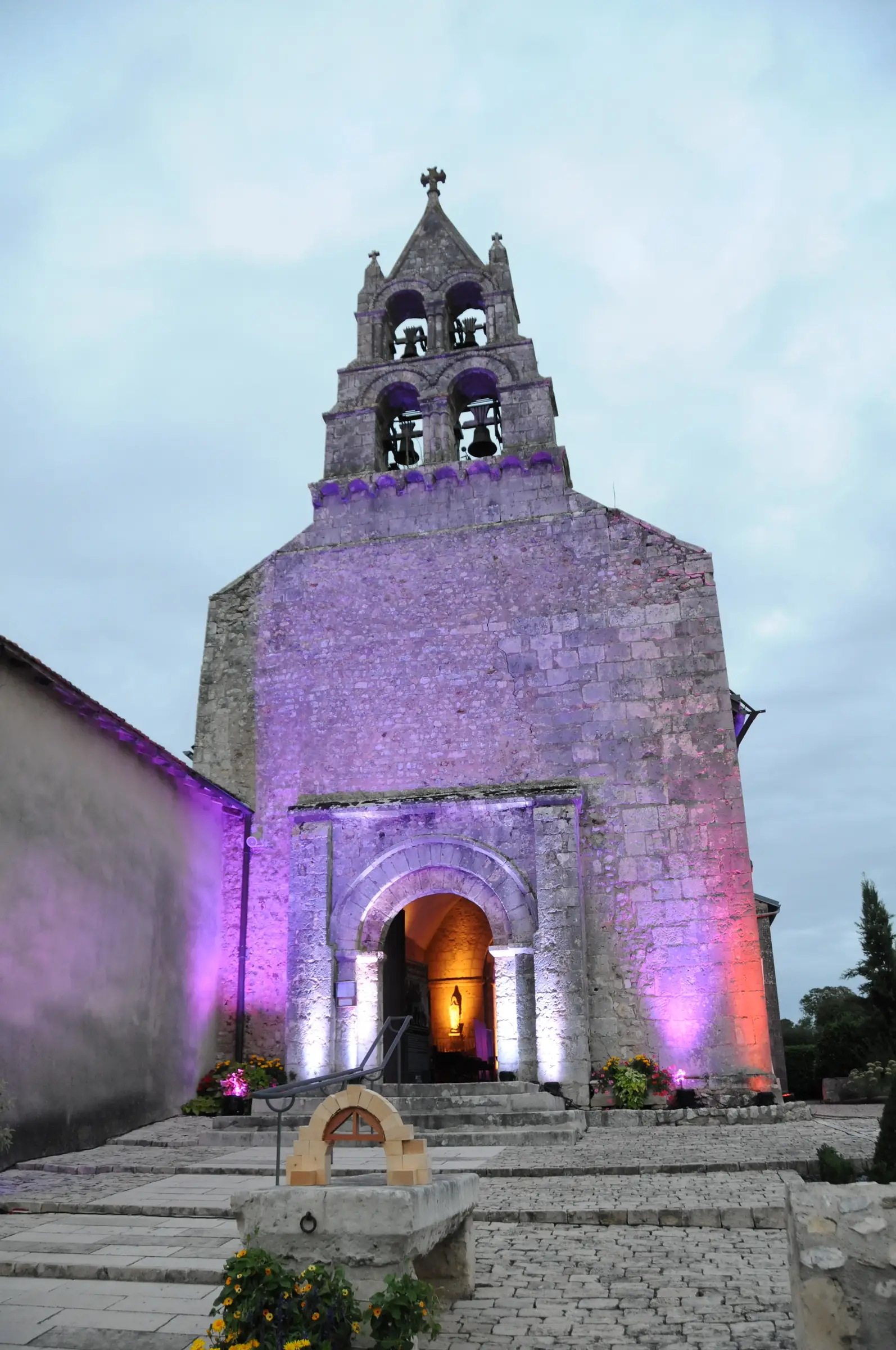 Façade de l’église Saint-Romain