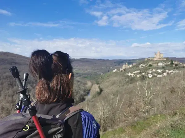 Balade-nature sur les pas d'un pèlerin à Najac