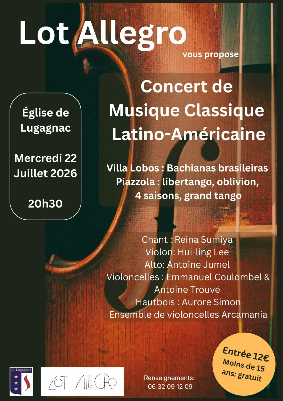 Concert Lot Allegro à Lugagnac