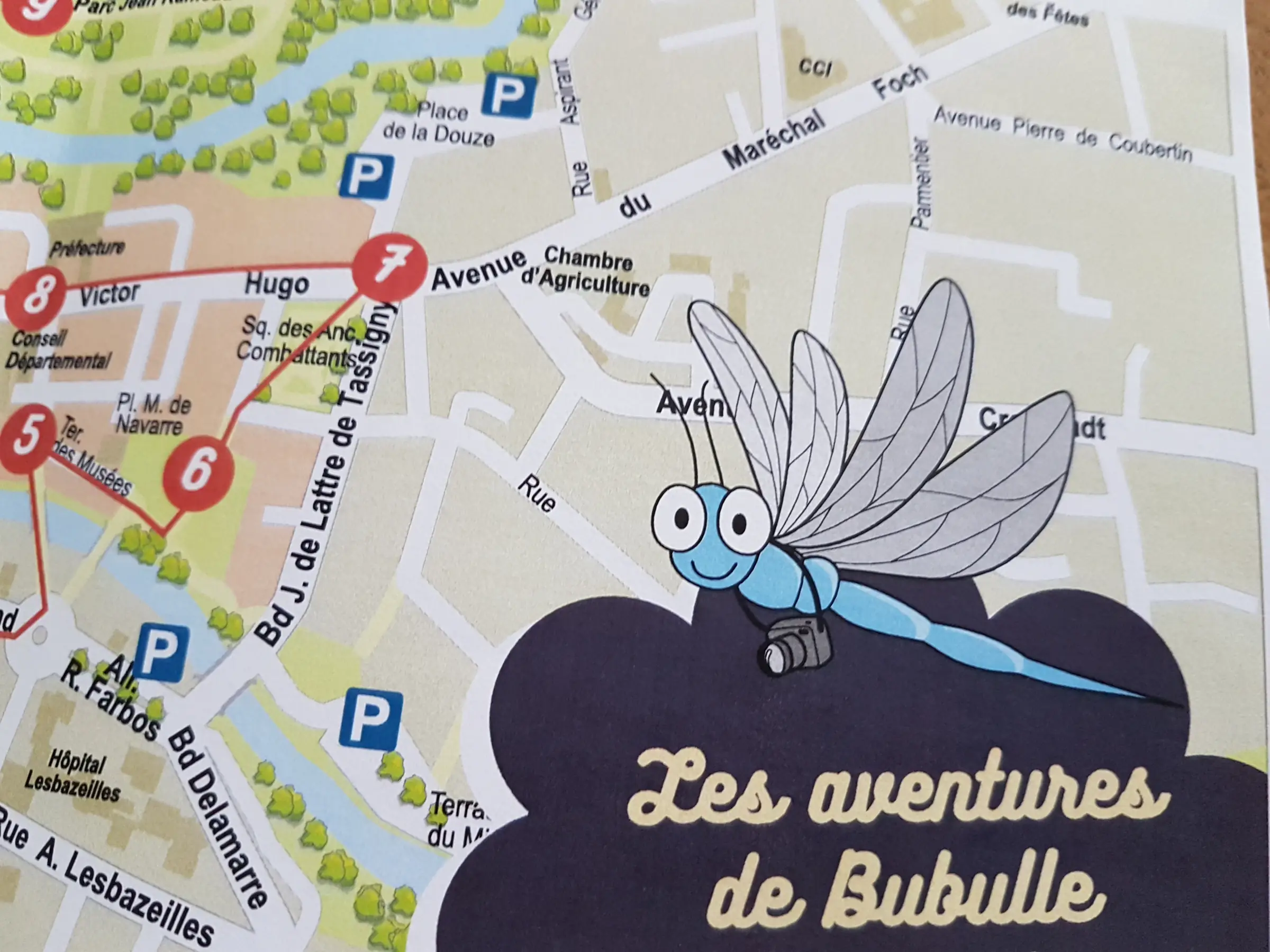 Chasse au trésor avec Bubulle la libellule