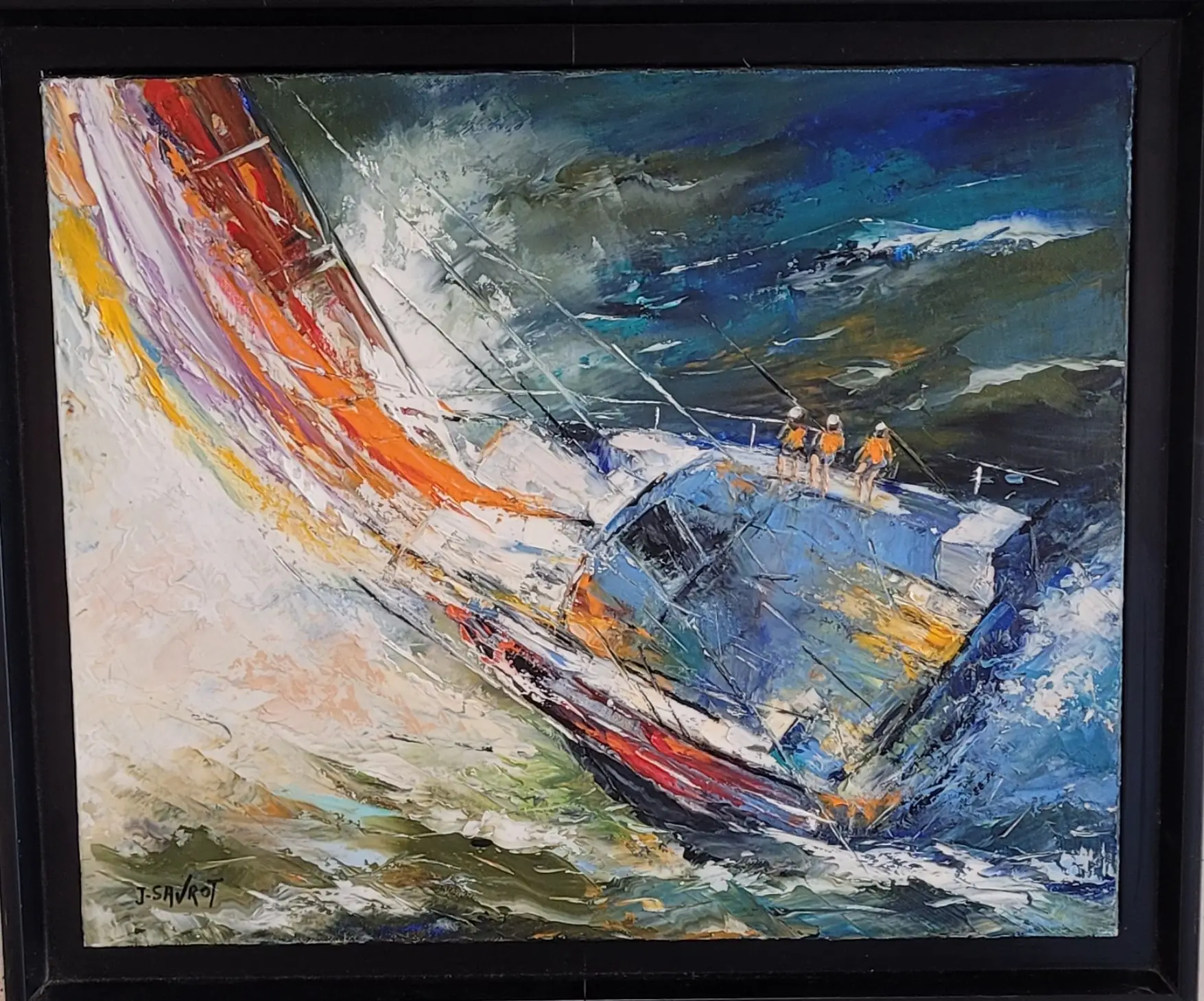 Exposition de Joël Savrot, artiste peintre