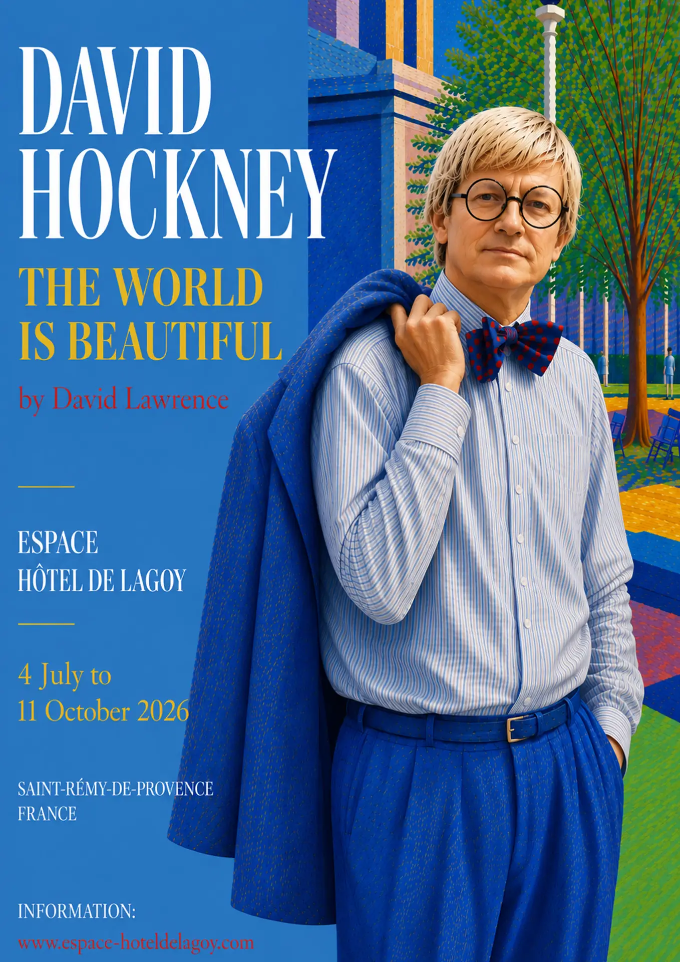 Exposition : "David Hockney, le monde est beau"