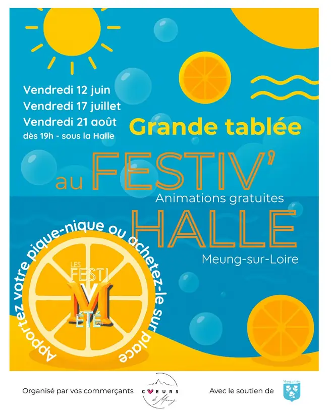Les Grandes Tablées du Festiv’Halle