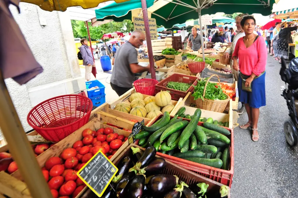 Marché à Prayssac