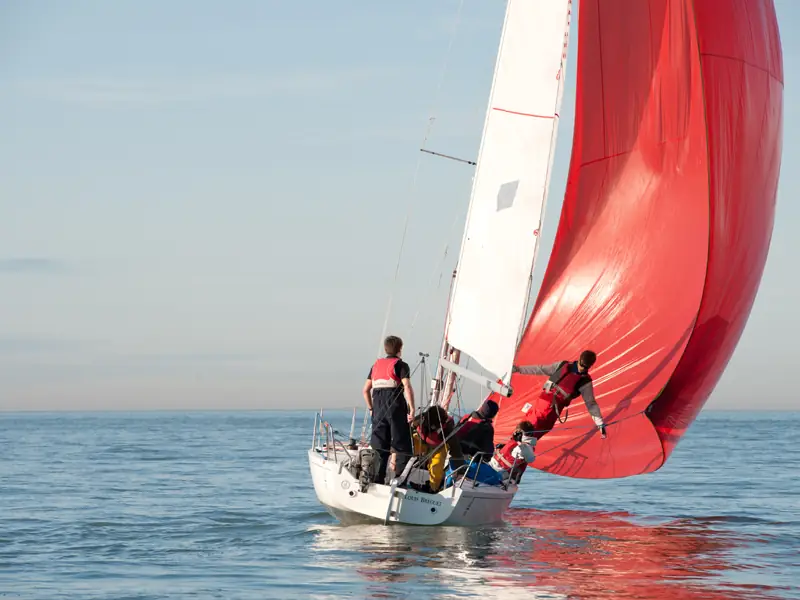 Balade nautique en voilier entre Touques et mer
