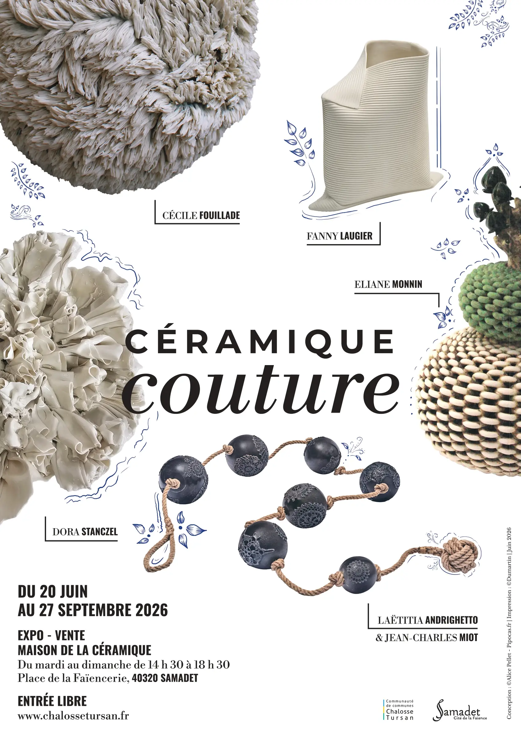 Samadet : la Maison de la céramique se transforme en podium le temps d'une soirée
