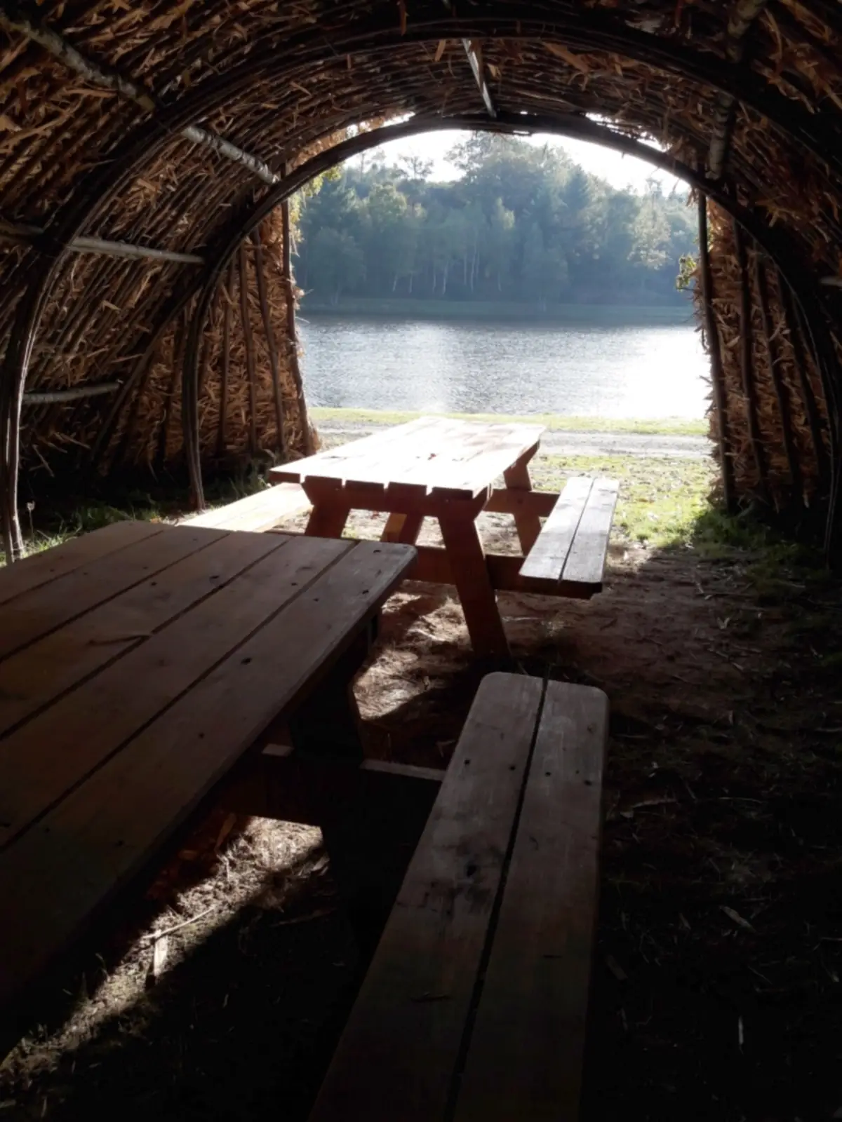Cabane de feuillardier à Masselièvre