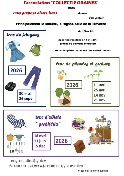 Troc de plantes et graines