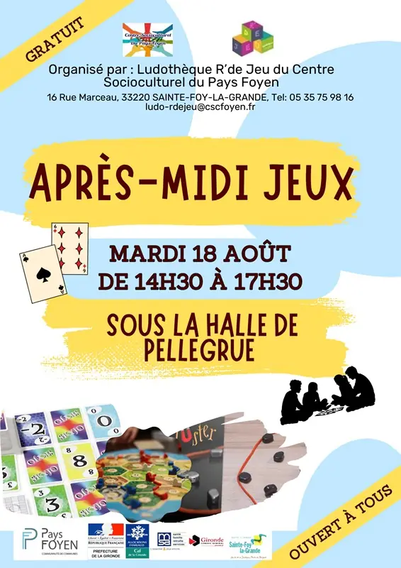 Après-midi jeux