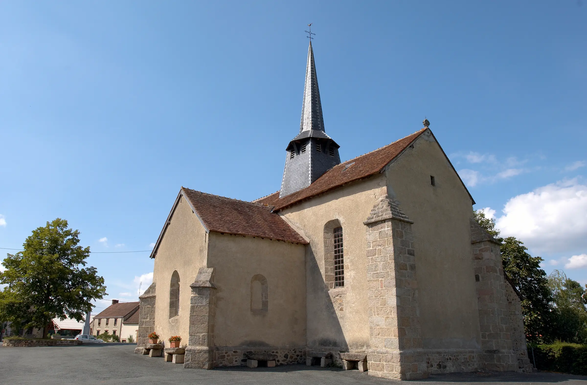 L'église de St Dizier les Domaines