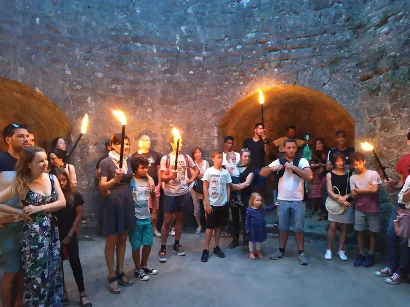 Visites flambées au Château de Villandraut