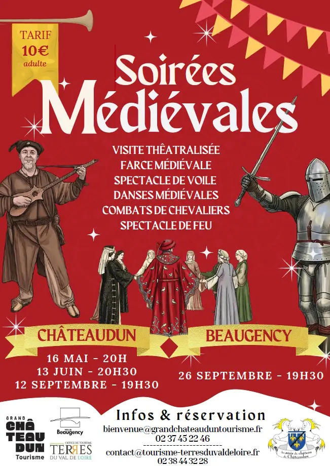 Visite guidée médiévale à Beaugency
