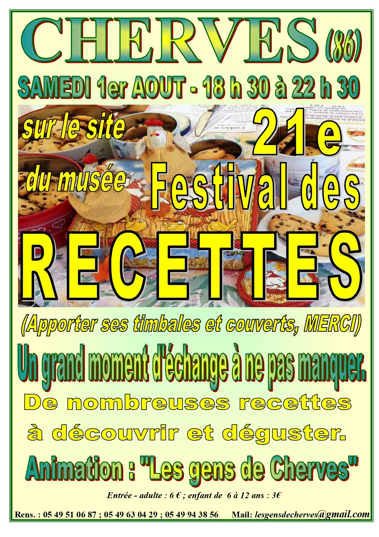 21ème festival des recettes