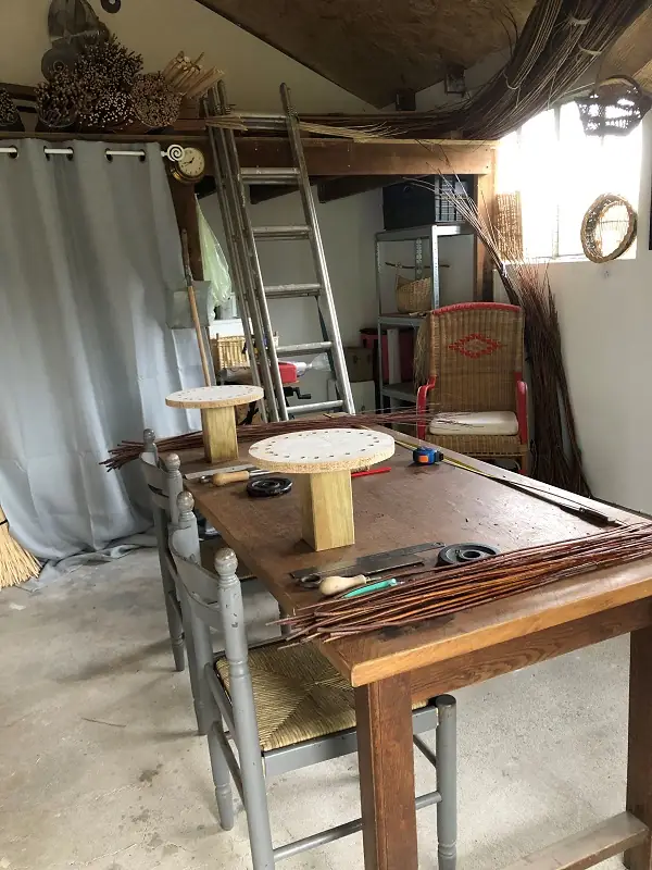 Savoir-faire au rendez-vous : osier la vie - atelier de vannerie