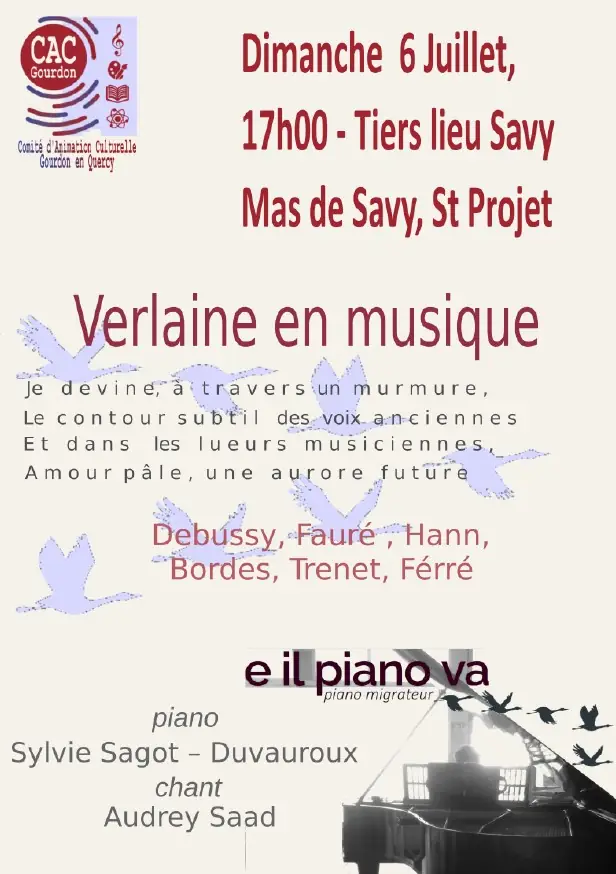 Récital "Verlaine en musique"