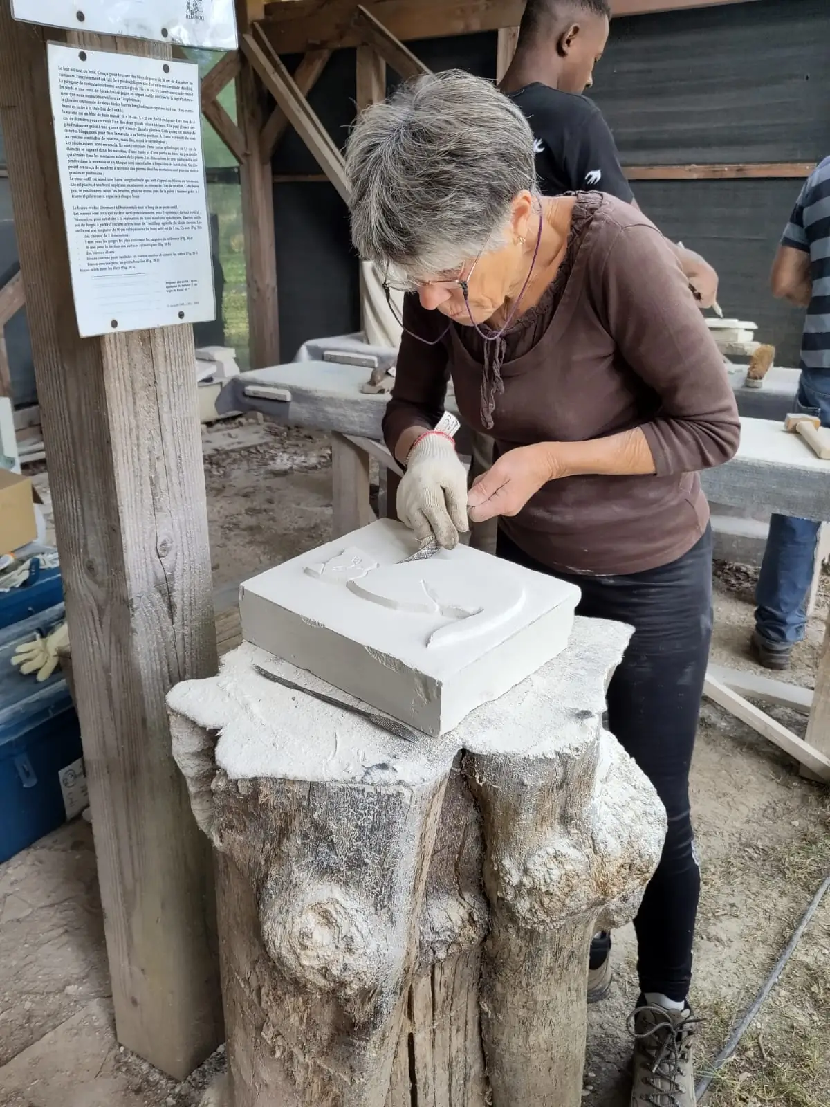 Stage chantier jeunes bénévoles