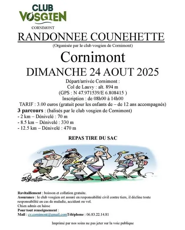 Randonnée counehette