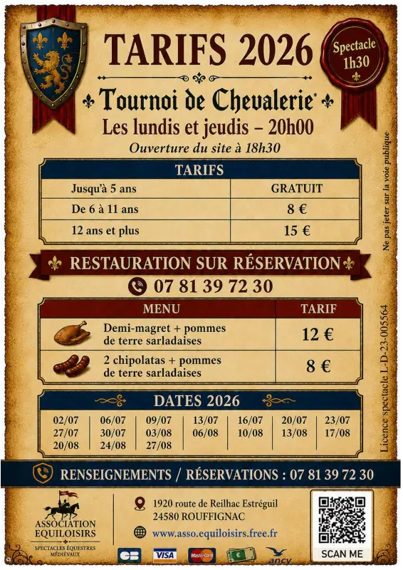Tournoi de chevalerie
