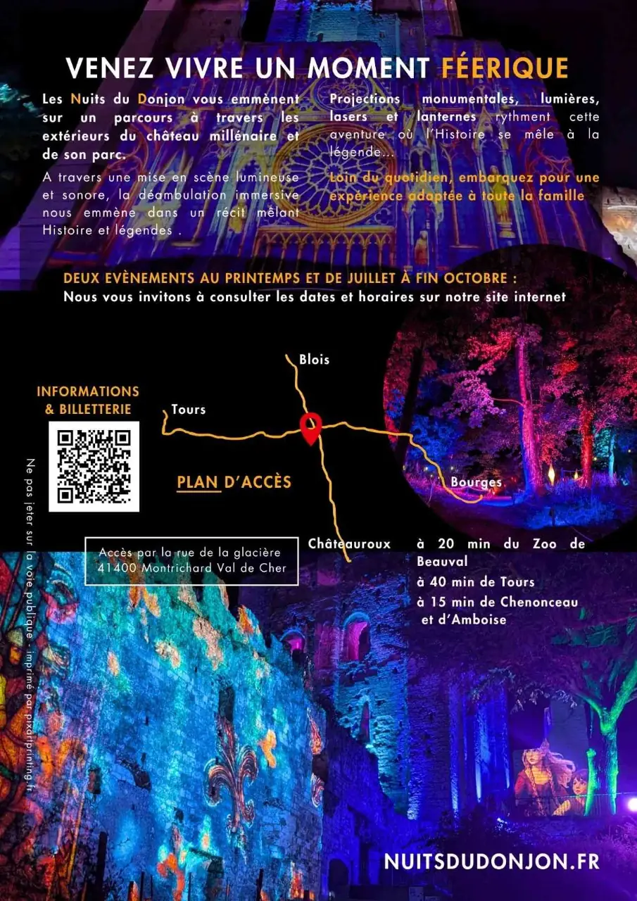 Nuits du Donjon à Montrichard