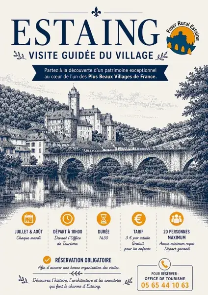 Visite guidée d'Estaing