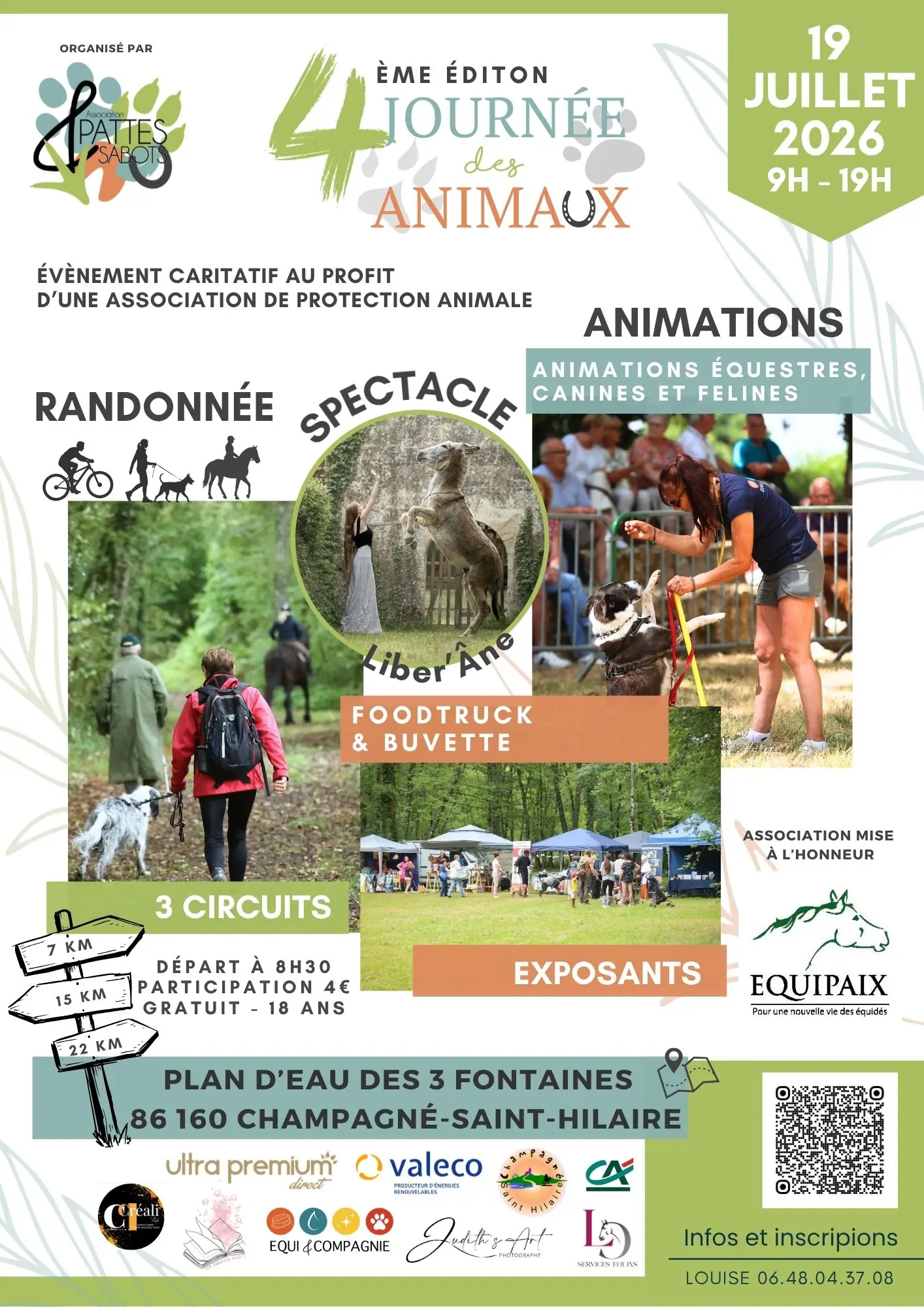 4 ème édition de la Journée des animaux / Randonnée