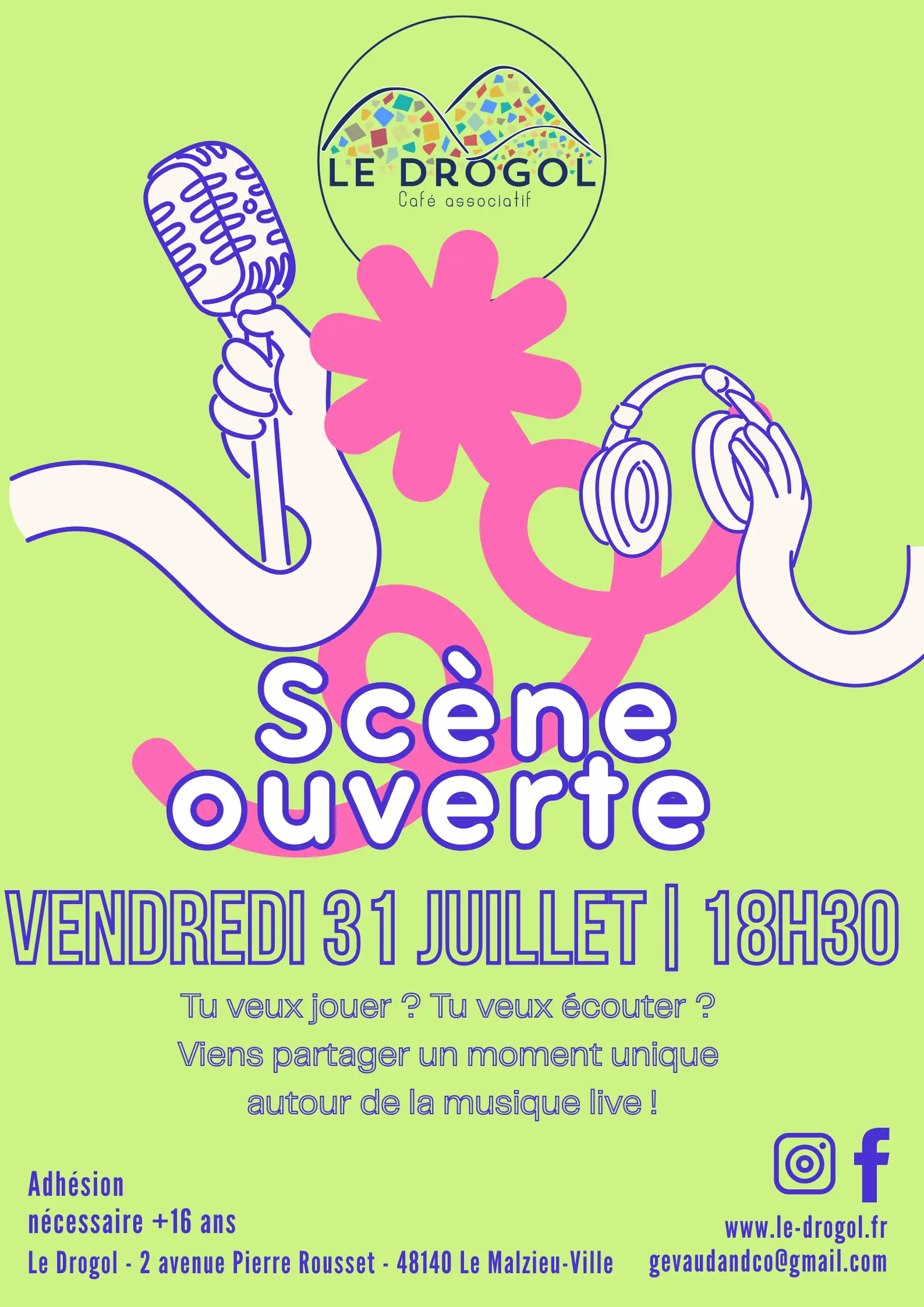 SOIRÉE SCÈNE OUVERTE