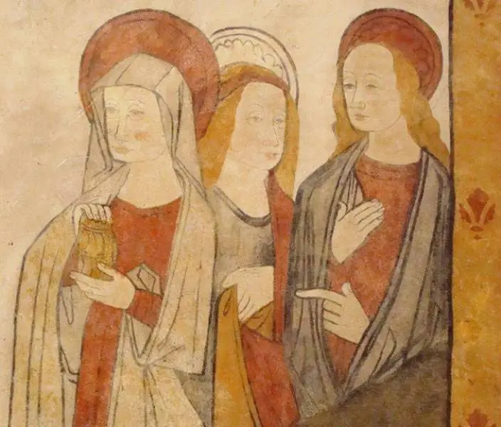 Les fresques de l'église Saint-Eutrope