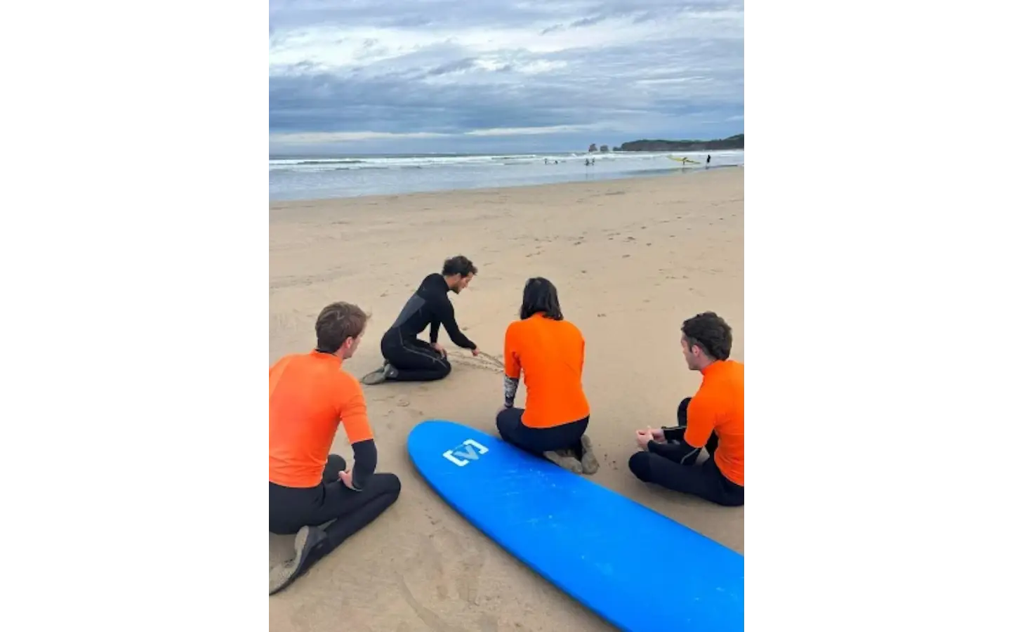 Stage de surf avec l'Artha Surf Club